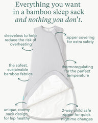 PurComfy 3T-5T toddler wearing sleep sack with roomy fit.