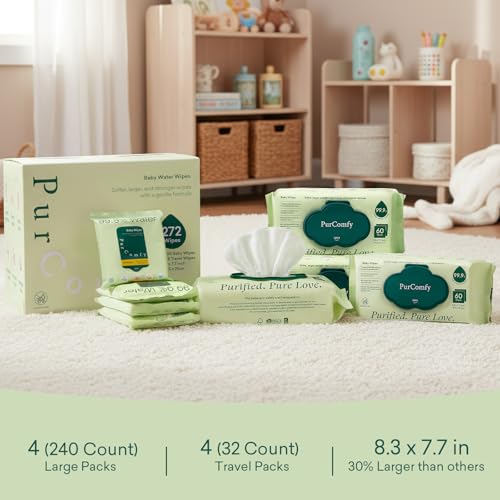 PurComfy travel pack for quick cleanups on the go.