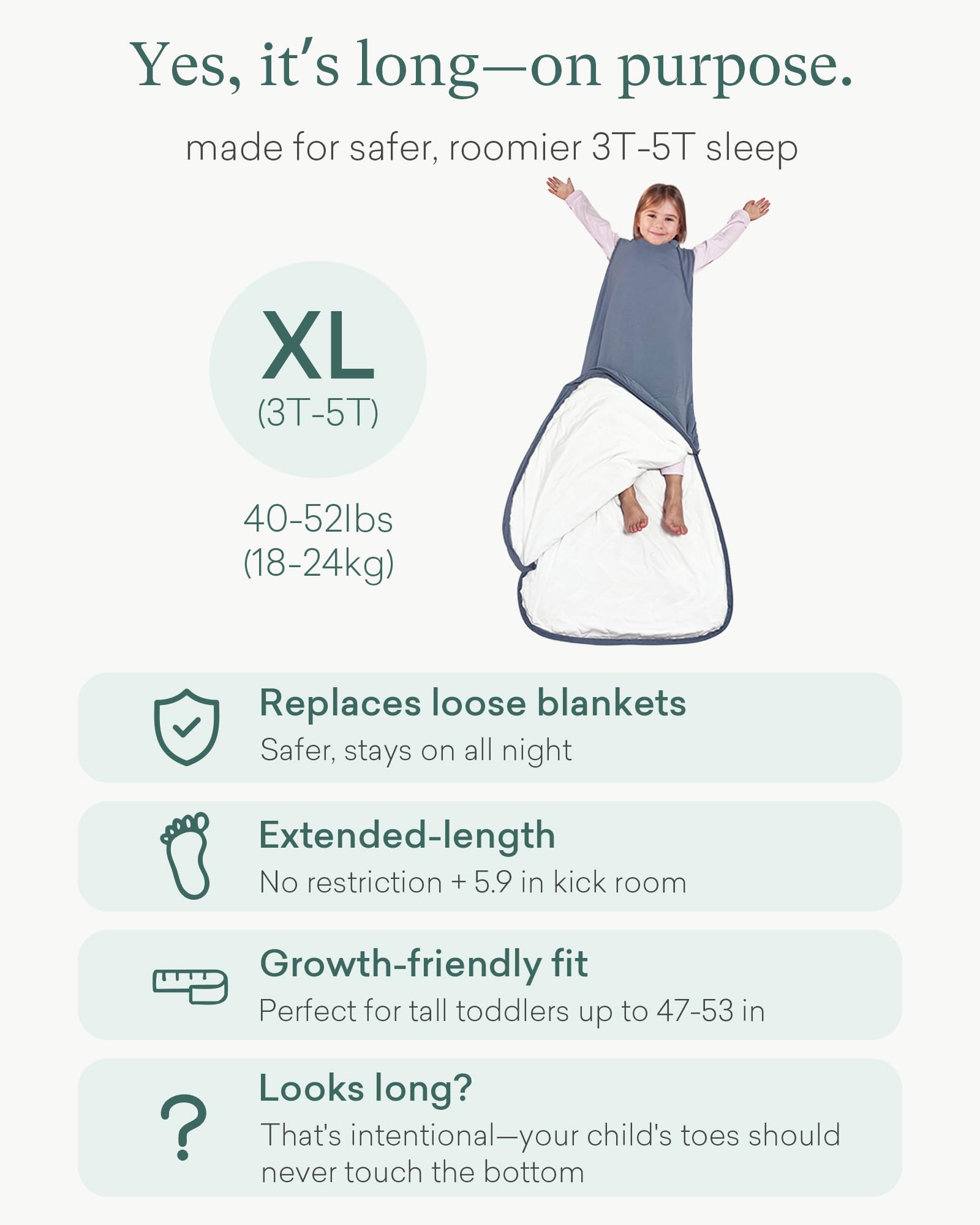 PurComfy bamboo viscose fabric feels soft, breathable, and gentle on sensitive skin.