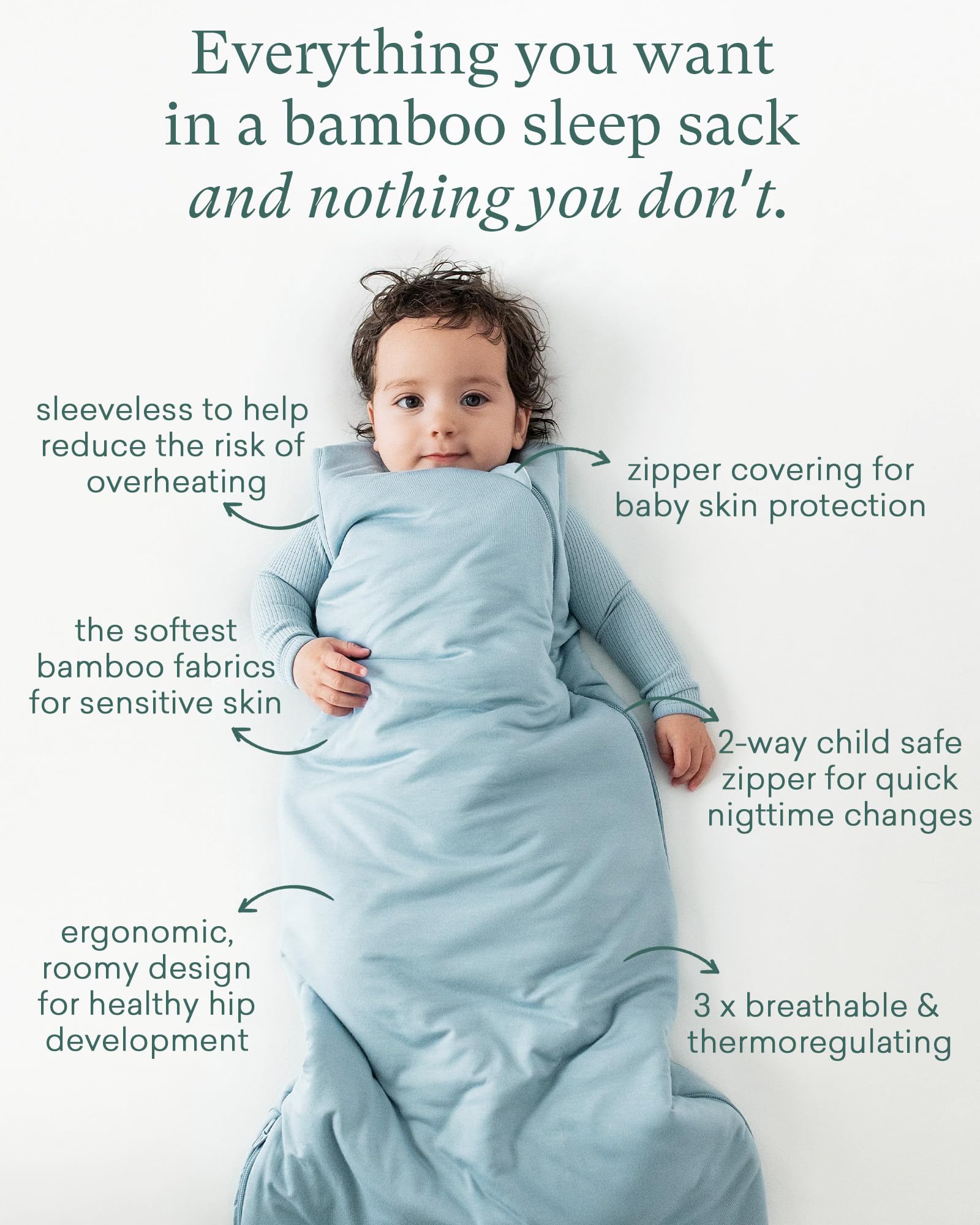 PurComfy eco-friendly materials tag highlights safe, gentle care.