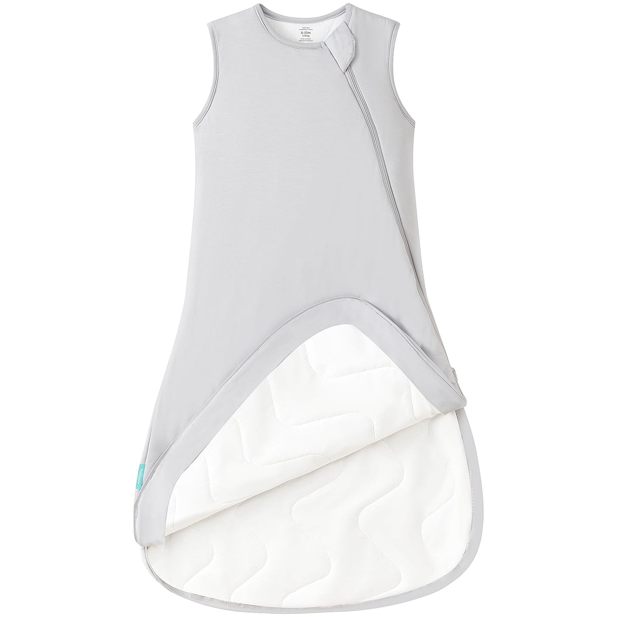 PurComfy extra-long sleep sack with zipper for easy dressing.