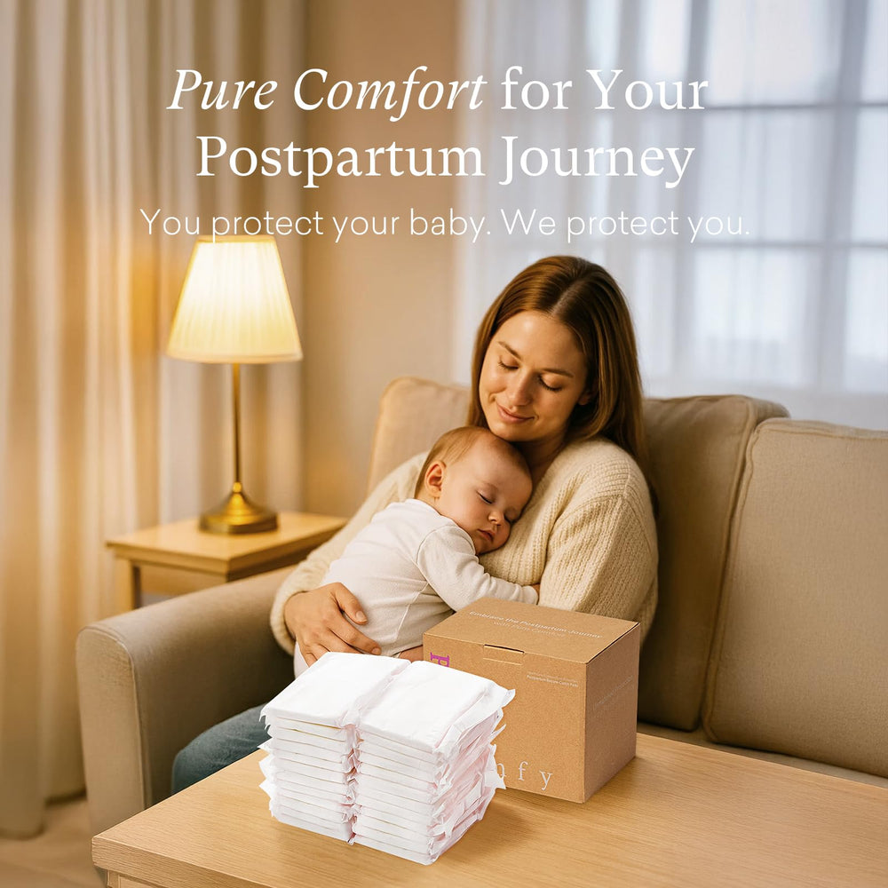PurComfy individually wrapped pads ensure hygienic, discreet use.