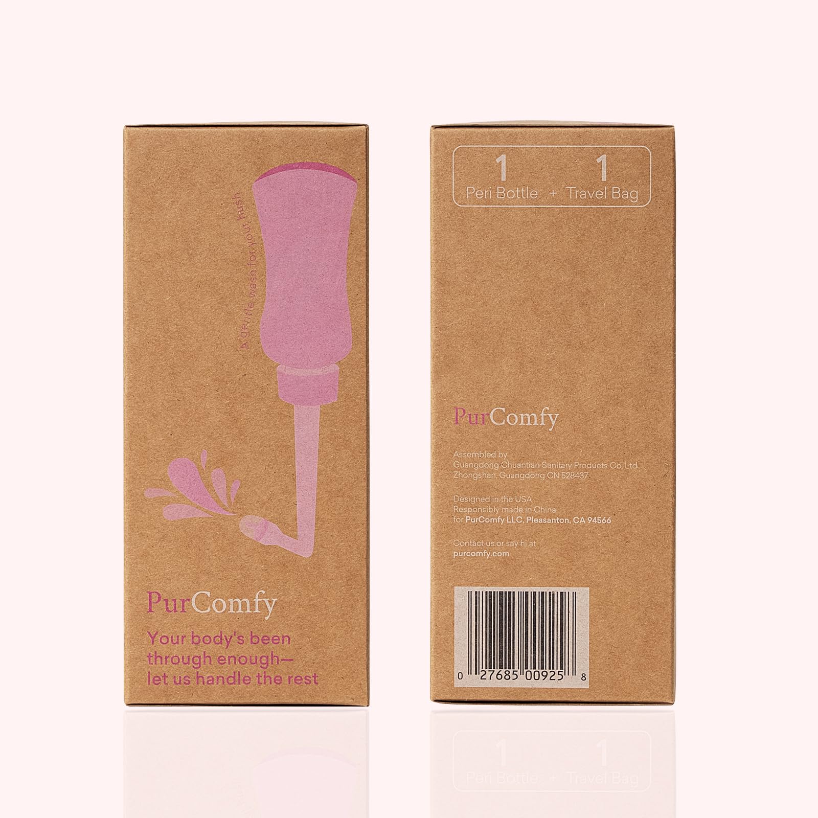 PurComfy versatile care item for home and on-the-go.