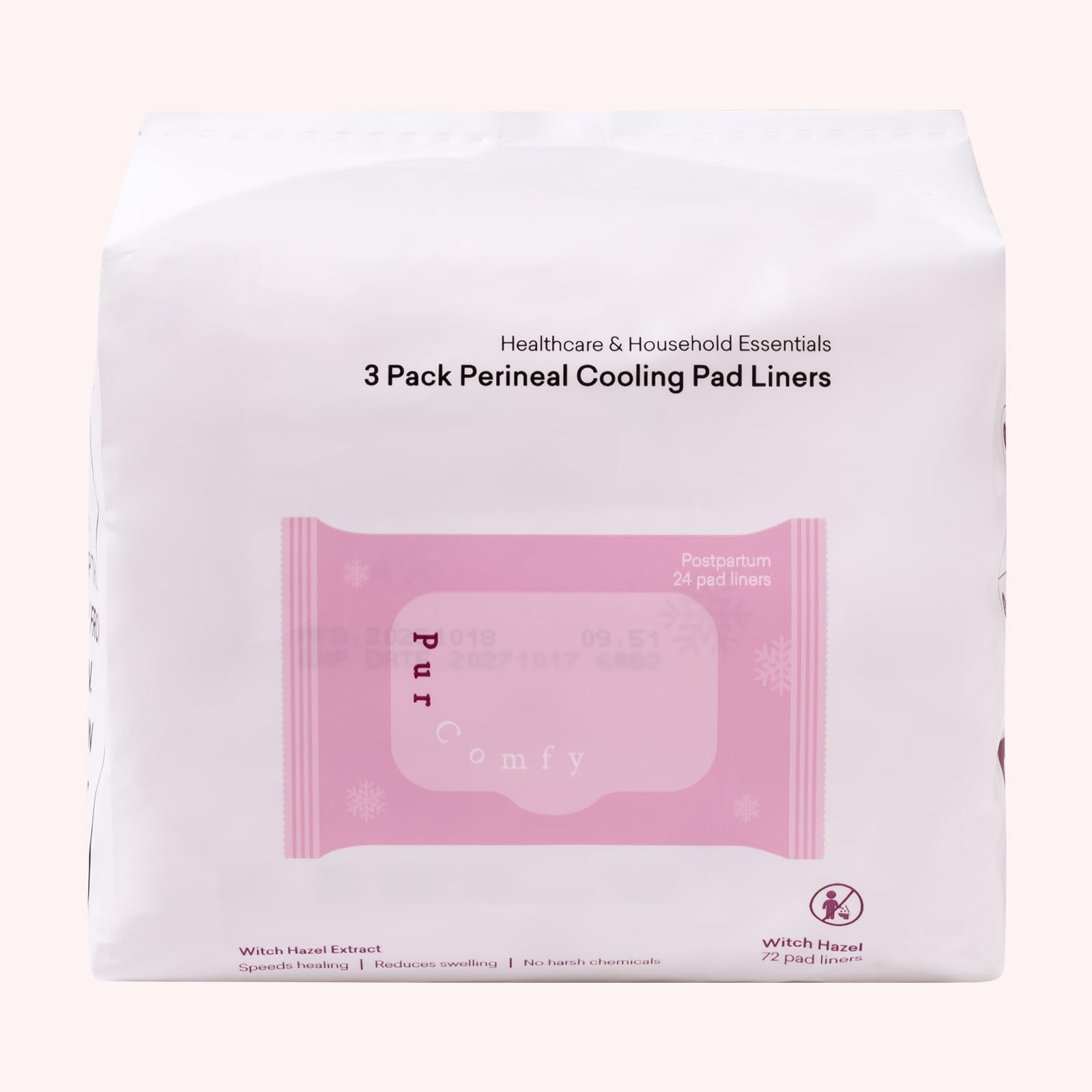 PurComfy kit shows compatibility with other postpartum essentials.