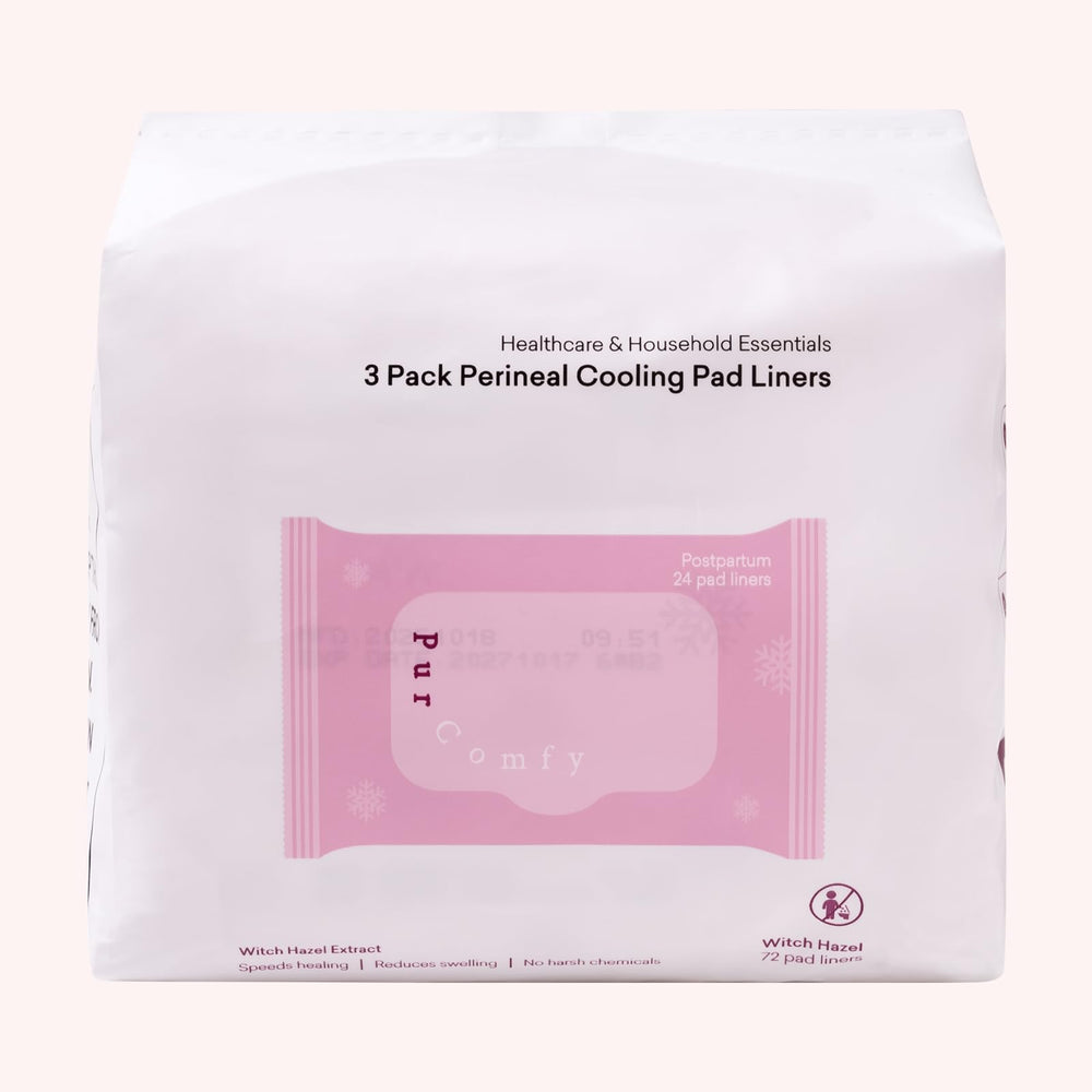 PurComfy kit shows compatibility with other postpartum essentials.