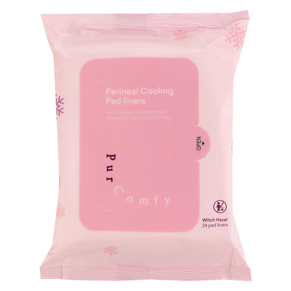 PurComfy extra-long coverage liner demonstrates full perineal protection.