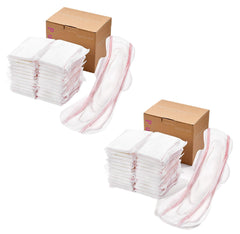 PurComfy postpartum pads pack showing secure wings for confident cleanup