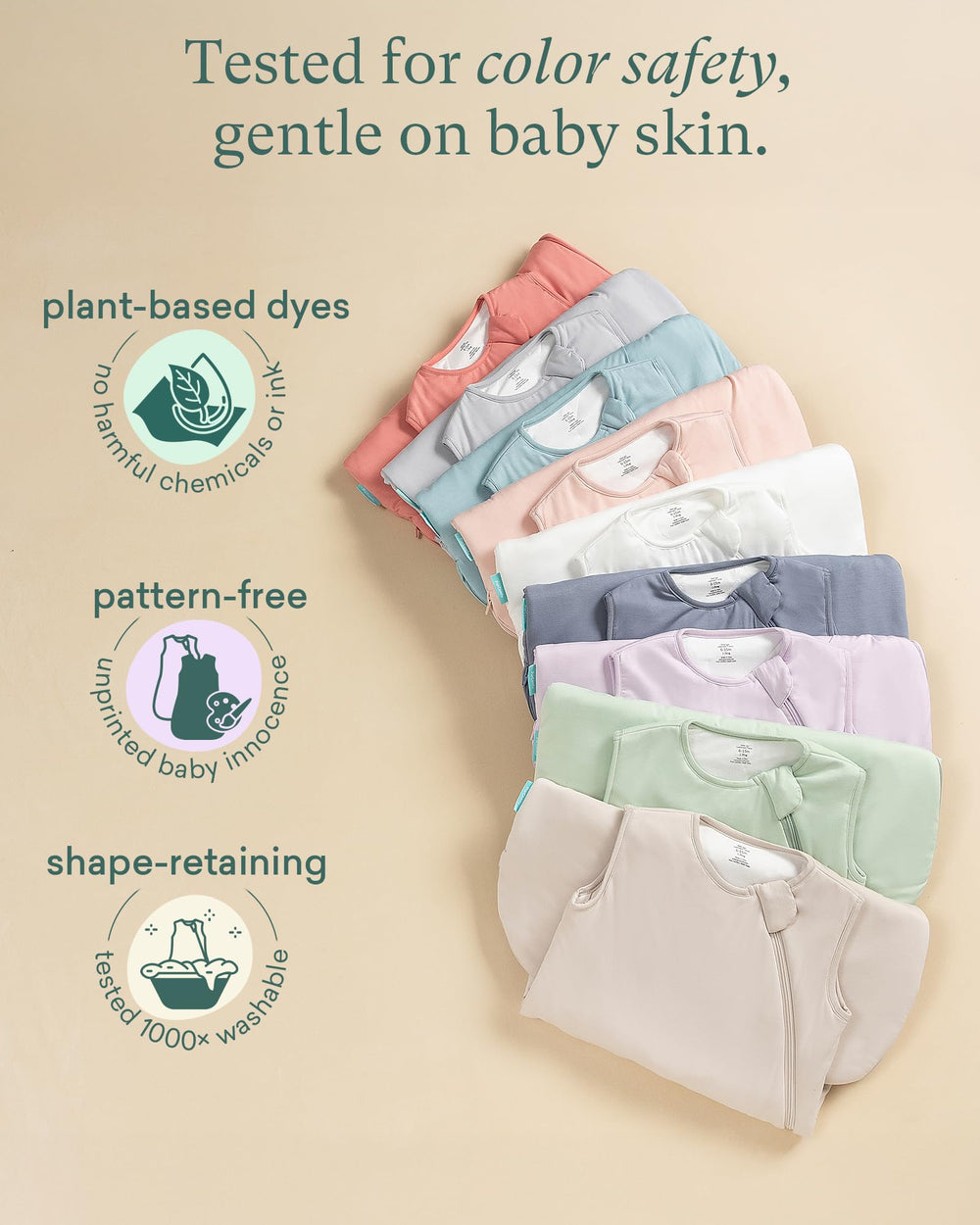 PurComfy care instructions image highlights easy care and durable materials