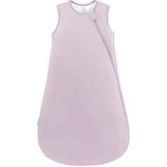 PurComfy Quilted Supersoft Sleep Sack Lilac fabric close-up for baby softness.
