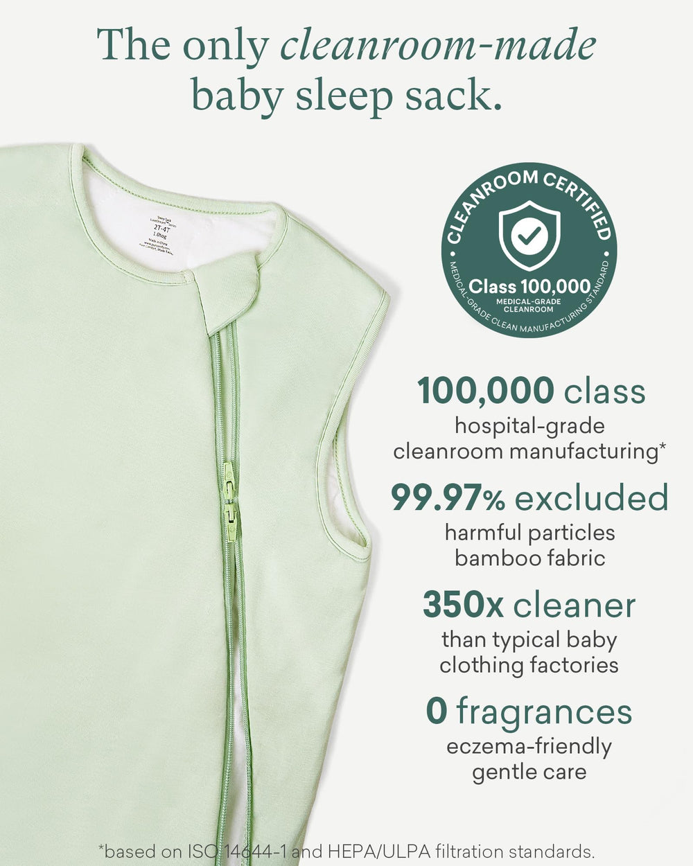 PurComfy Sleep Sack Lilac stitching and texture for durable comfort.