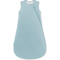 PurComfy Quilted Supersoft Sleep Sack in slate fabric close-up highlighting plush texture.