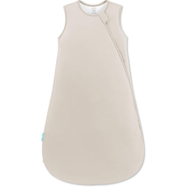 PurComfy quilted sleep sack in oat keeps baby cozy through the night