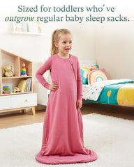 PurComfy sleep sack stays on through restless night activity