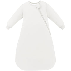 PurComfy Supersoft long sleeve sleep sack in cream for cozy night warmth.