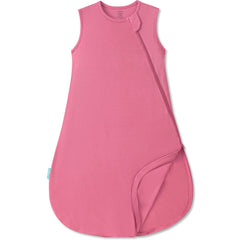 PurComfy Supersoft Sleep Sack Berry fabric closeup showing plush viscose texture for gentle, cozy sleep