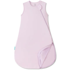 PurComfy Supersoft Sleep Sack lilac close-up showing plush fabric for gentle soothing