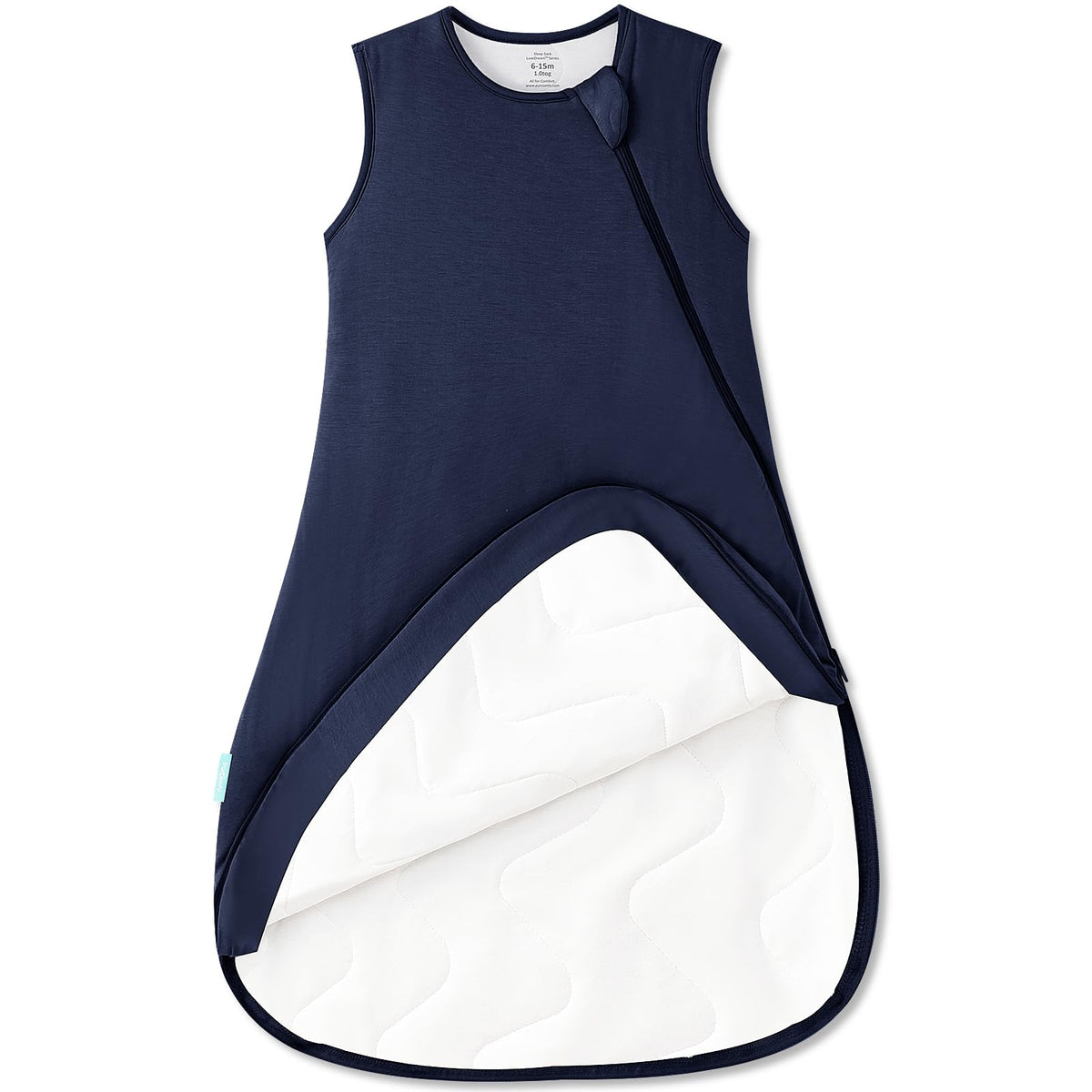 PurComfy Supersoft Sleep Sack Midnight overview shows cozy warmth and secure night comfort.