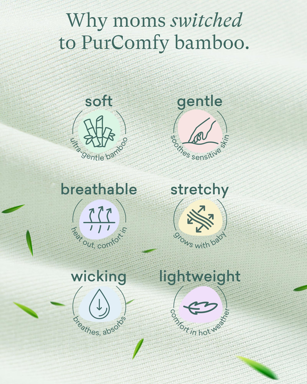 PurComfy Supersoft Sleep Sack in nursery setup demonstrates cozy bedtime ambiance.