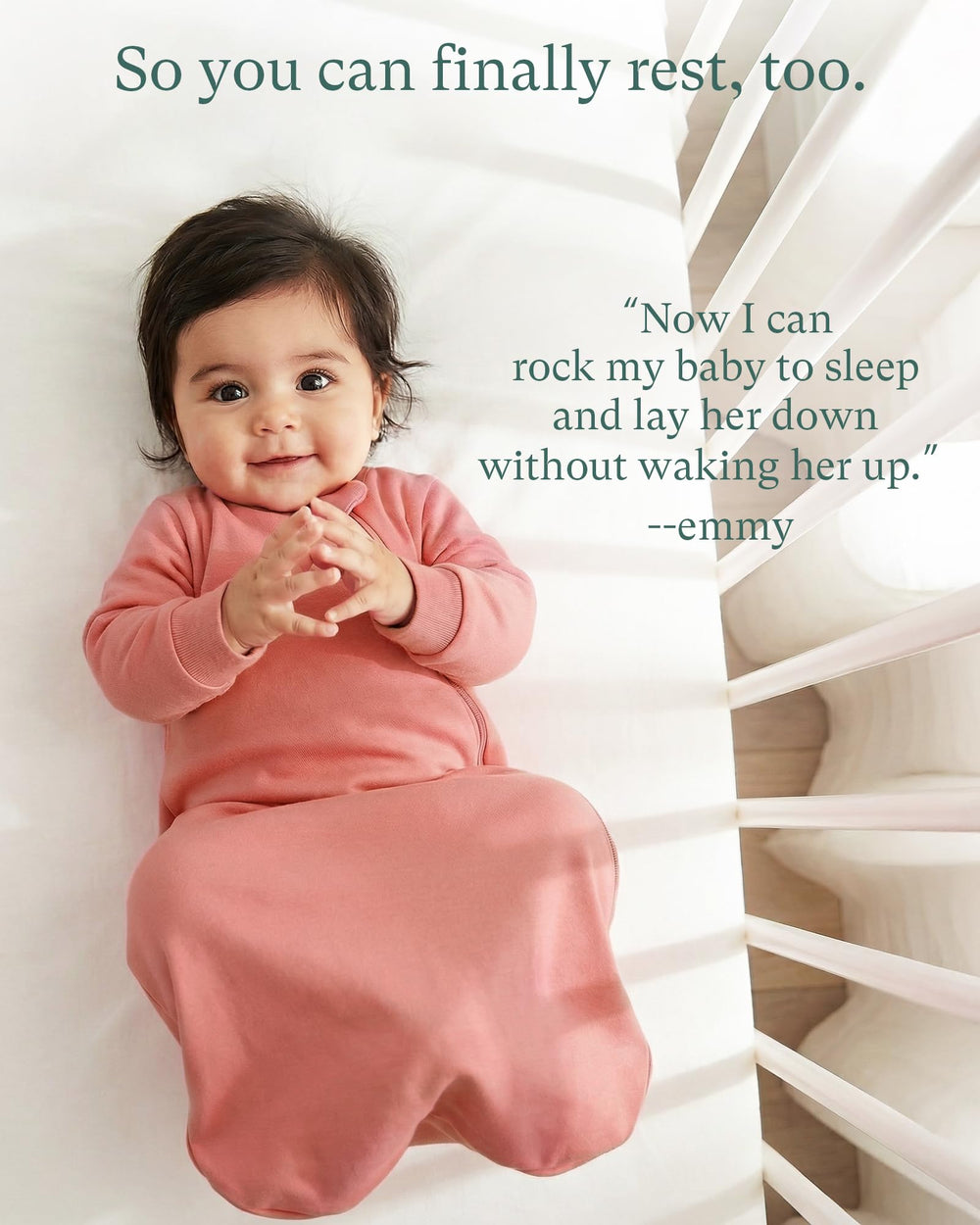 PurComfy sleep sack Sage packaging ready for gifting