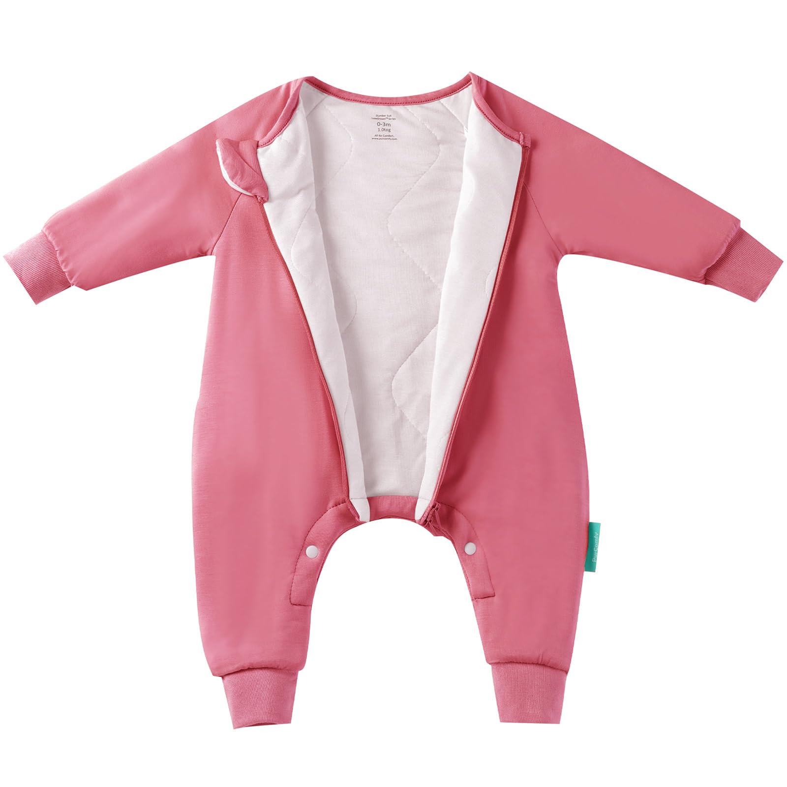 PurComfy Supersoft Sleepsuit overview showcases wearable design for safe sleep and gentle movement.