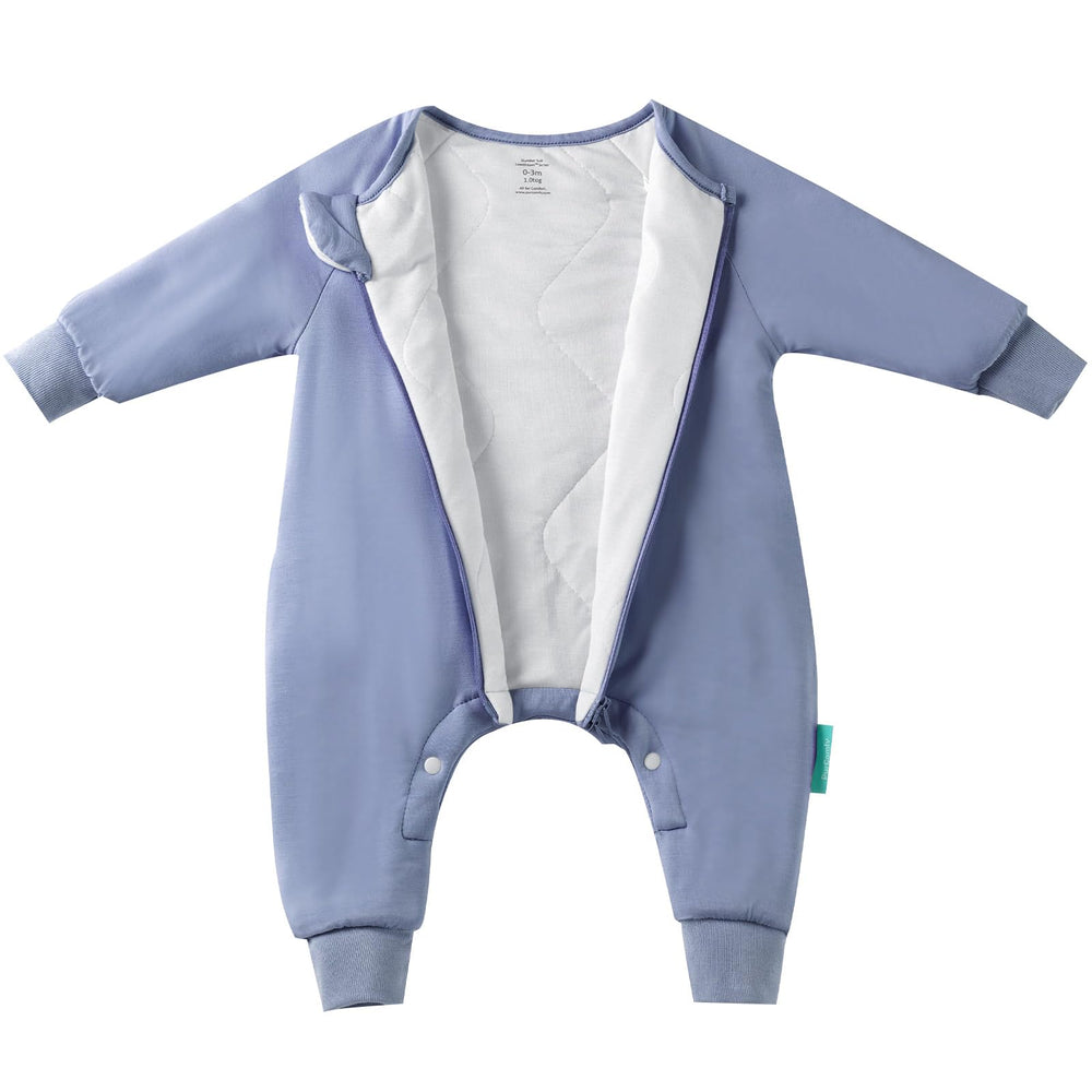 PurComfy Supersoft sleepsuit zipper closure enables quick diaper changes