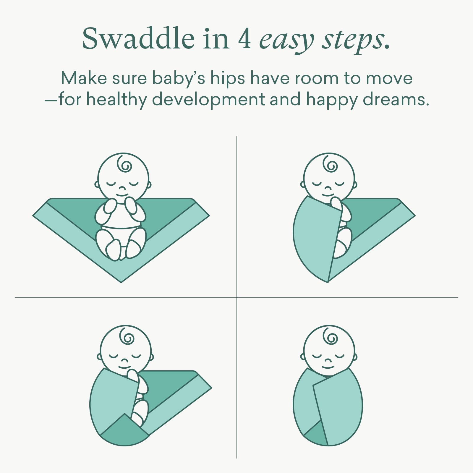 PurComfy Supersoft Swaddle Blanket serves as Nursing cover, stroller shade, or burp cloth.
