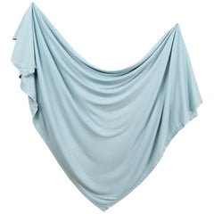 PurComfy Supersoft Swaddle Blanket fabric close-up, buttery bamboo viscose texture ideal for sensitive newborn skin.