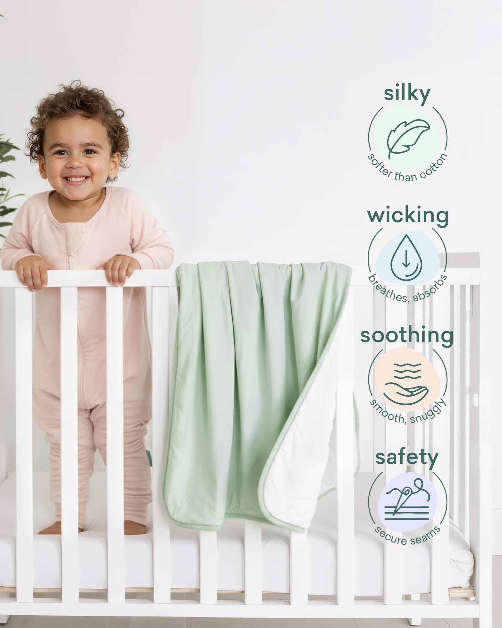 All-season warmth with PurComfy 1.0 TOG in a compact fold