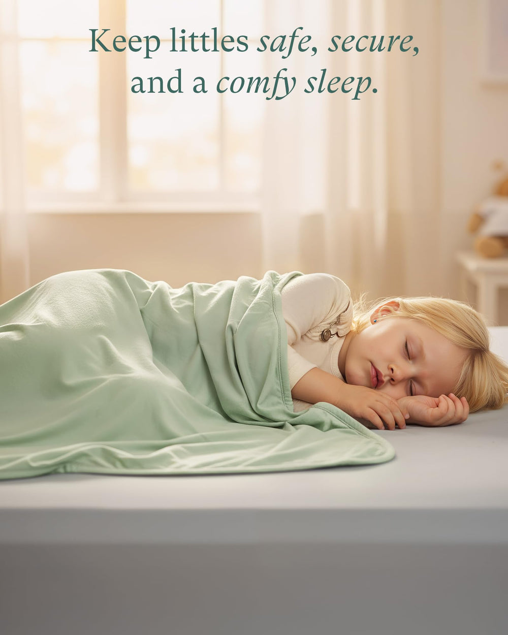 PurComfy travel-ready blanket fits easily in a diaper bag