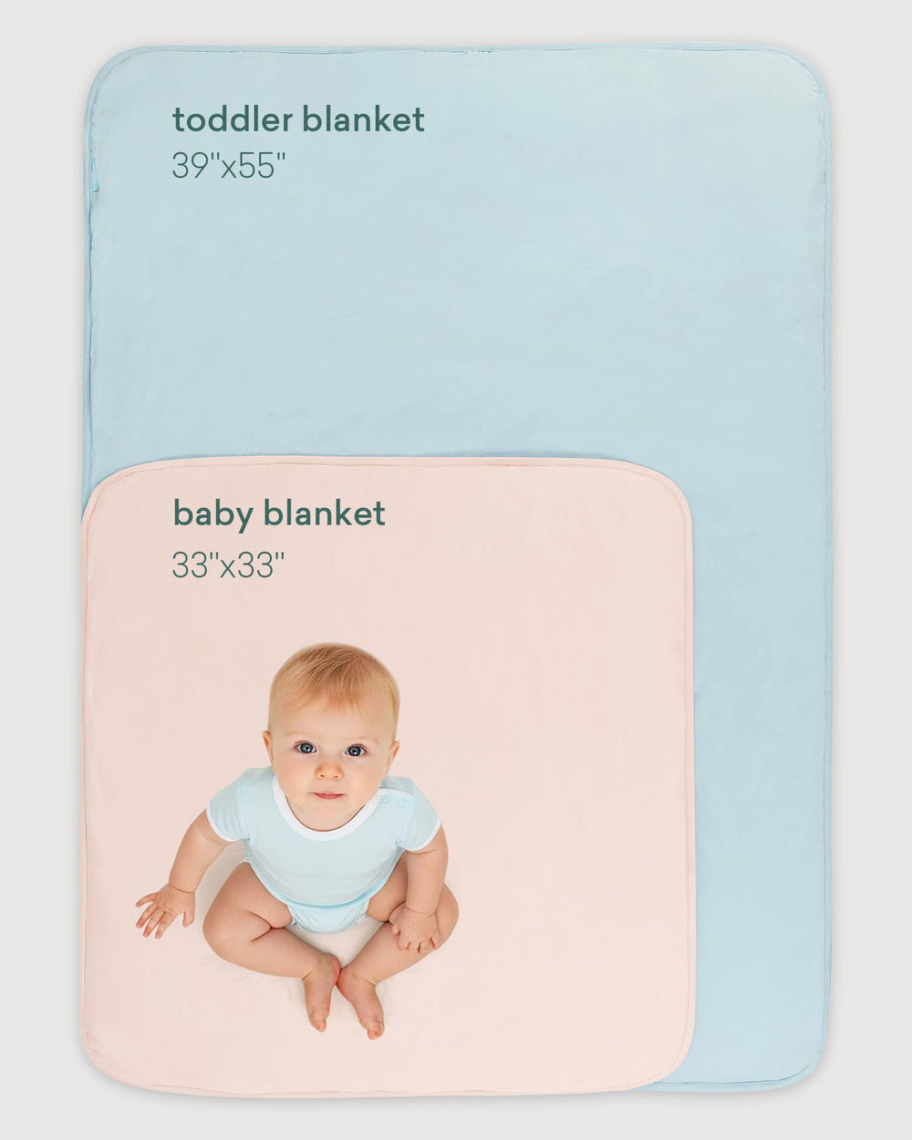 PurComfy Supersoft Toddler Comforter folded for diaper bag storage