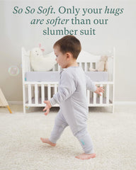 PurComfy Supersoft Sleepsuit legged design supports active toddlers.
