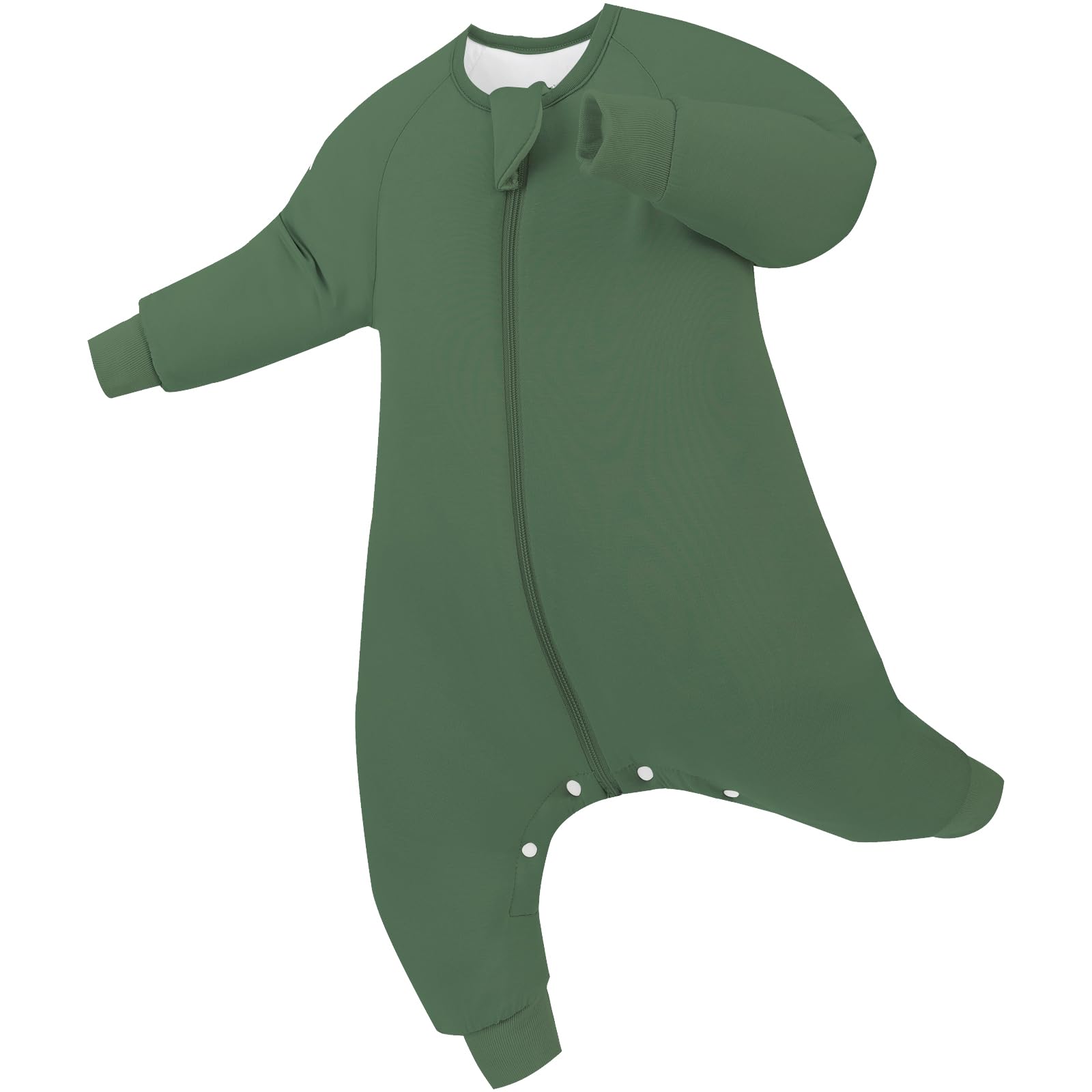 PurComfy Supersoft Sleepsuit overview showing all-season warmth and leg room.