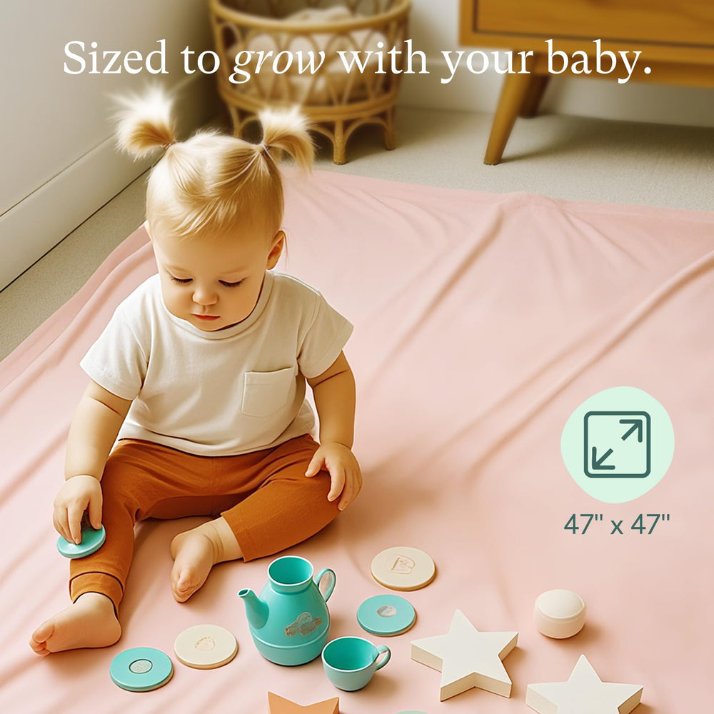 PurComfy Neutral design complements modern nurseries for any baby.