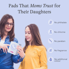 PurComfy overnight long pad supports heavy flows during sleep