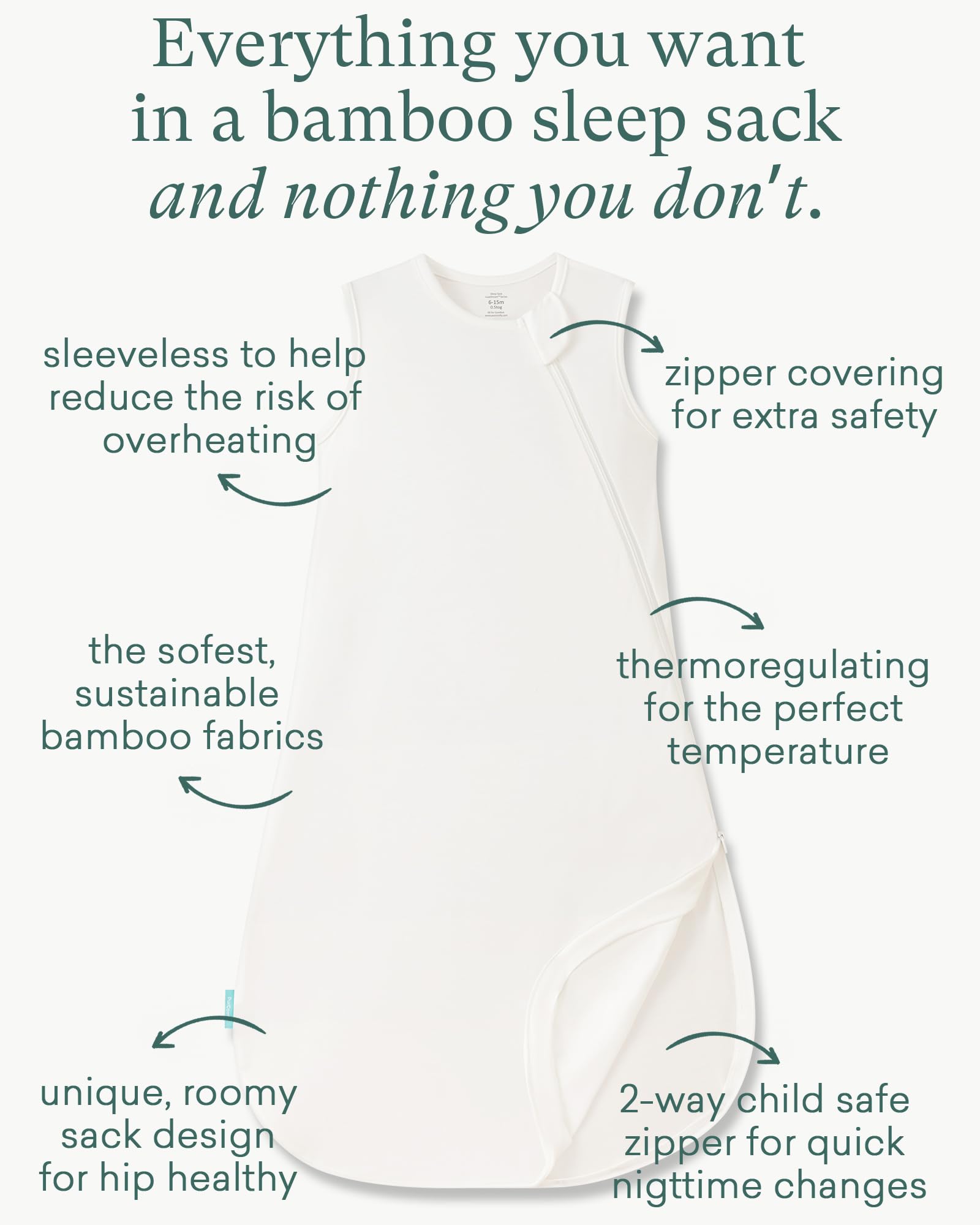 PurComfy toddler sleep sack with roomy fit for active kids.