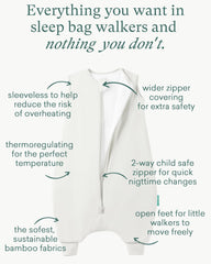 PurComfy ultra-soft bamboo fabric provides breathable comfort for sensitive skin.