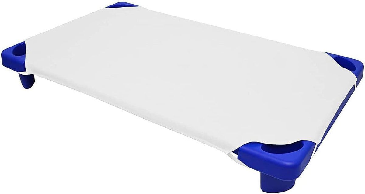 Pure Dreams Bedding daycare cot sheet pack 12 in 22x40 keeps cots neat and comfortable.