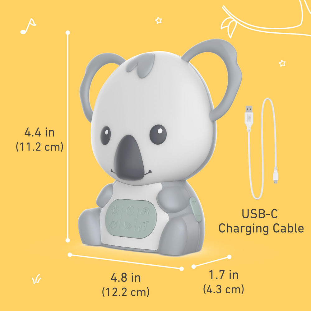 PureEnrichment PureBaby Koala, USB-C charged, up to 8 hours playtime