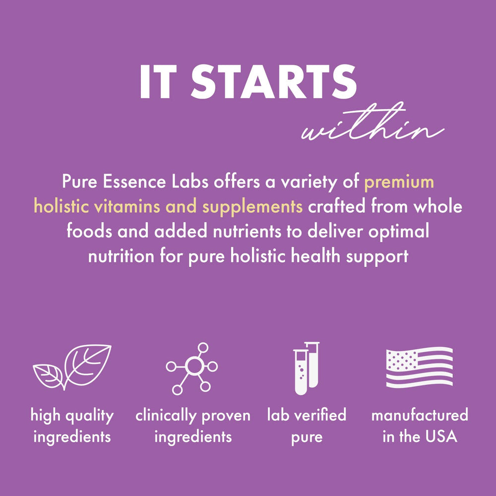 Pure Essence Labs Transitions on shelf offers natural menopause support option.