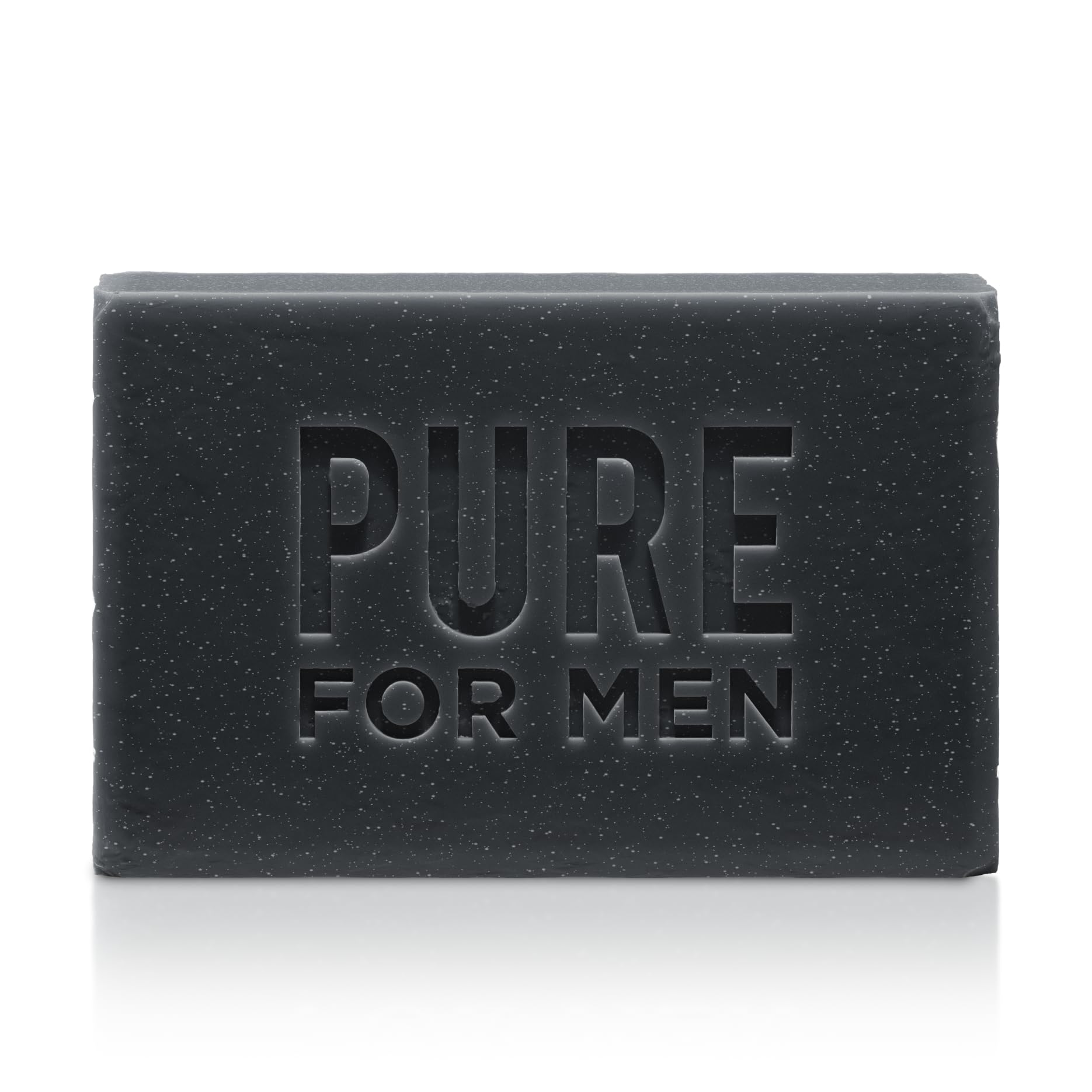 Pure for Men soap bar safe for face, body, and hair use.