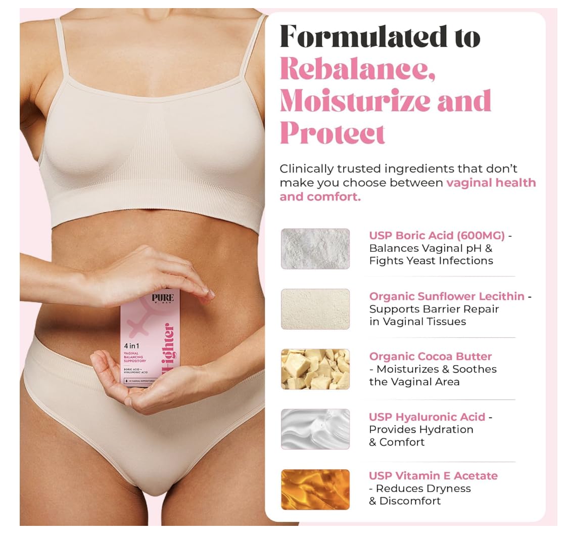 PURE WOMAN easy application scene highlights mess-free use.