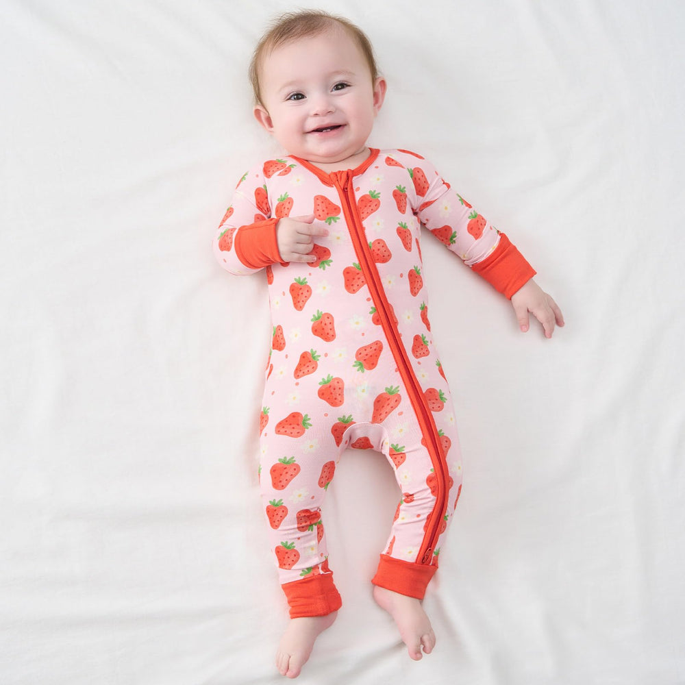 Pureborn sleeper close-up highlighting soft stretch bamboo fabric for comfy sleep