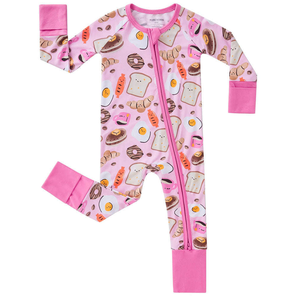 Pureborn baby sleeper viscose-bamboo showcases soft-fabric for breathable, gentle skin comfort.