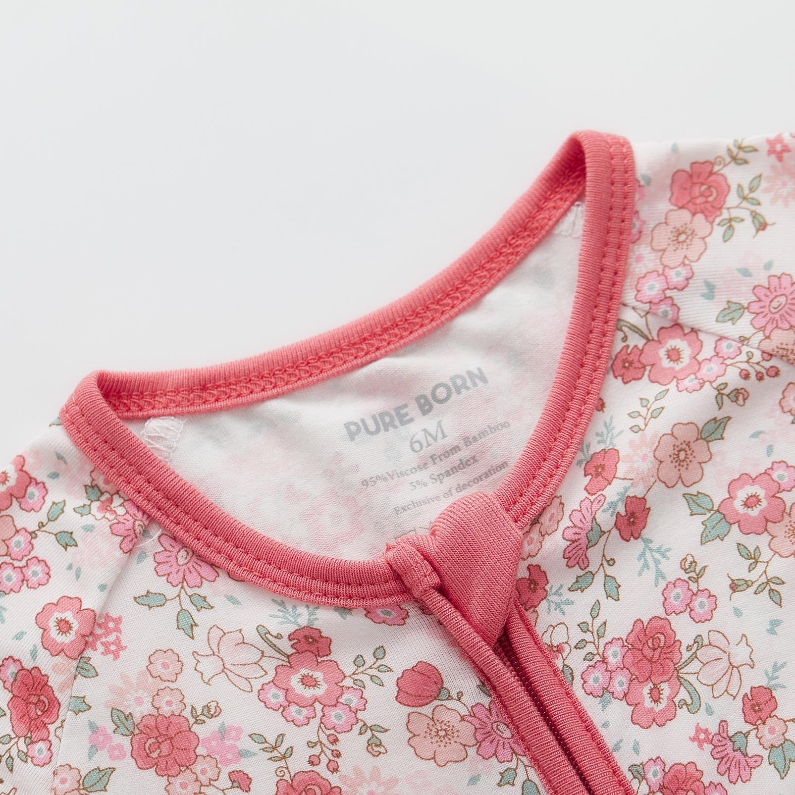 Tagless design to prevent irritation during long naps.