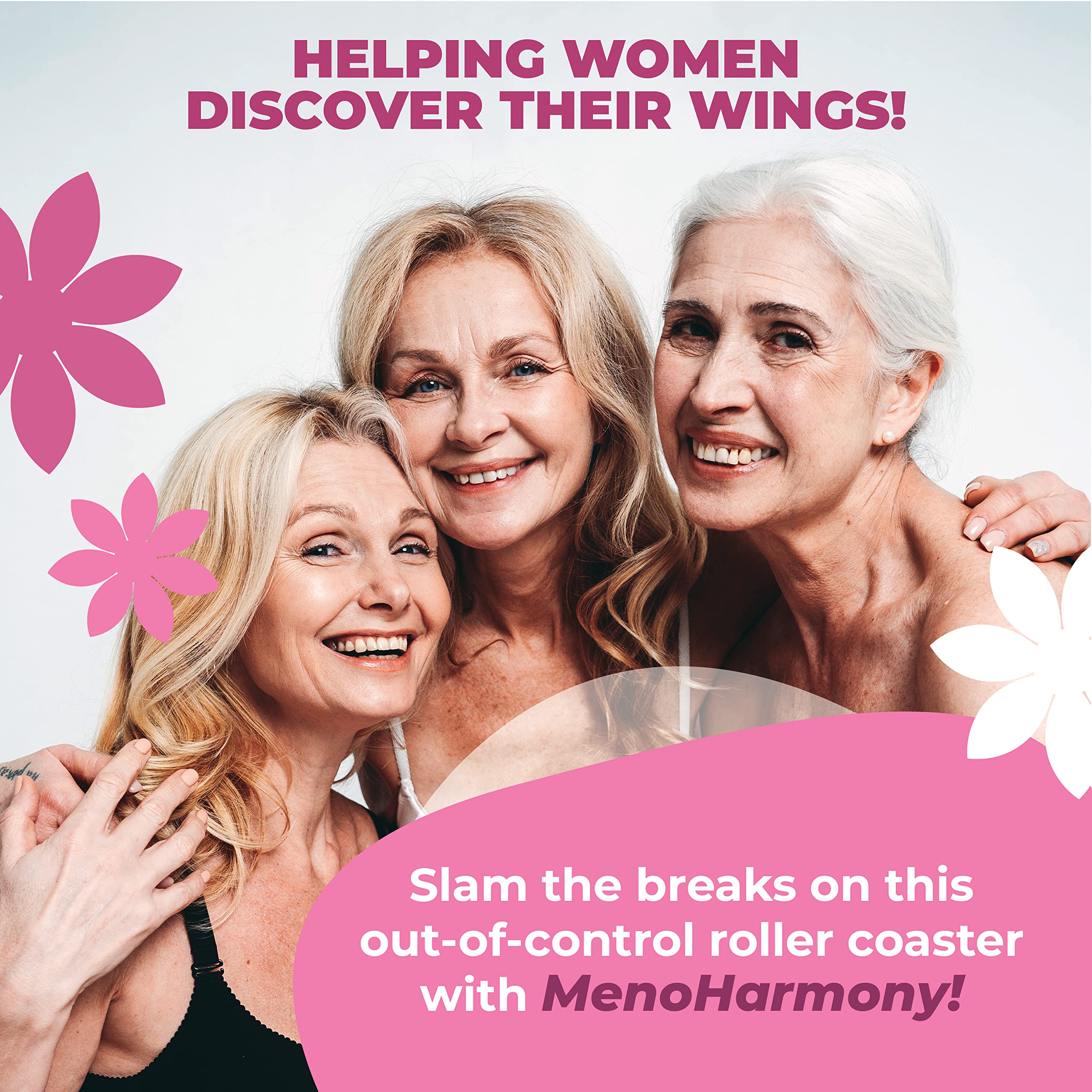 Packaging highlights 100% botanical ingredients and estrogen-support formulation