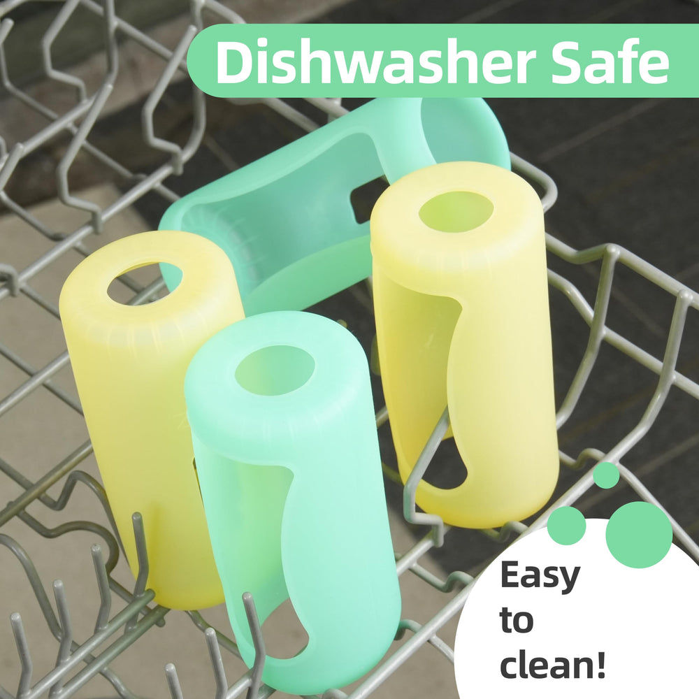 Purekra bottle sleeve dishwasher safe for quick cleaning.