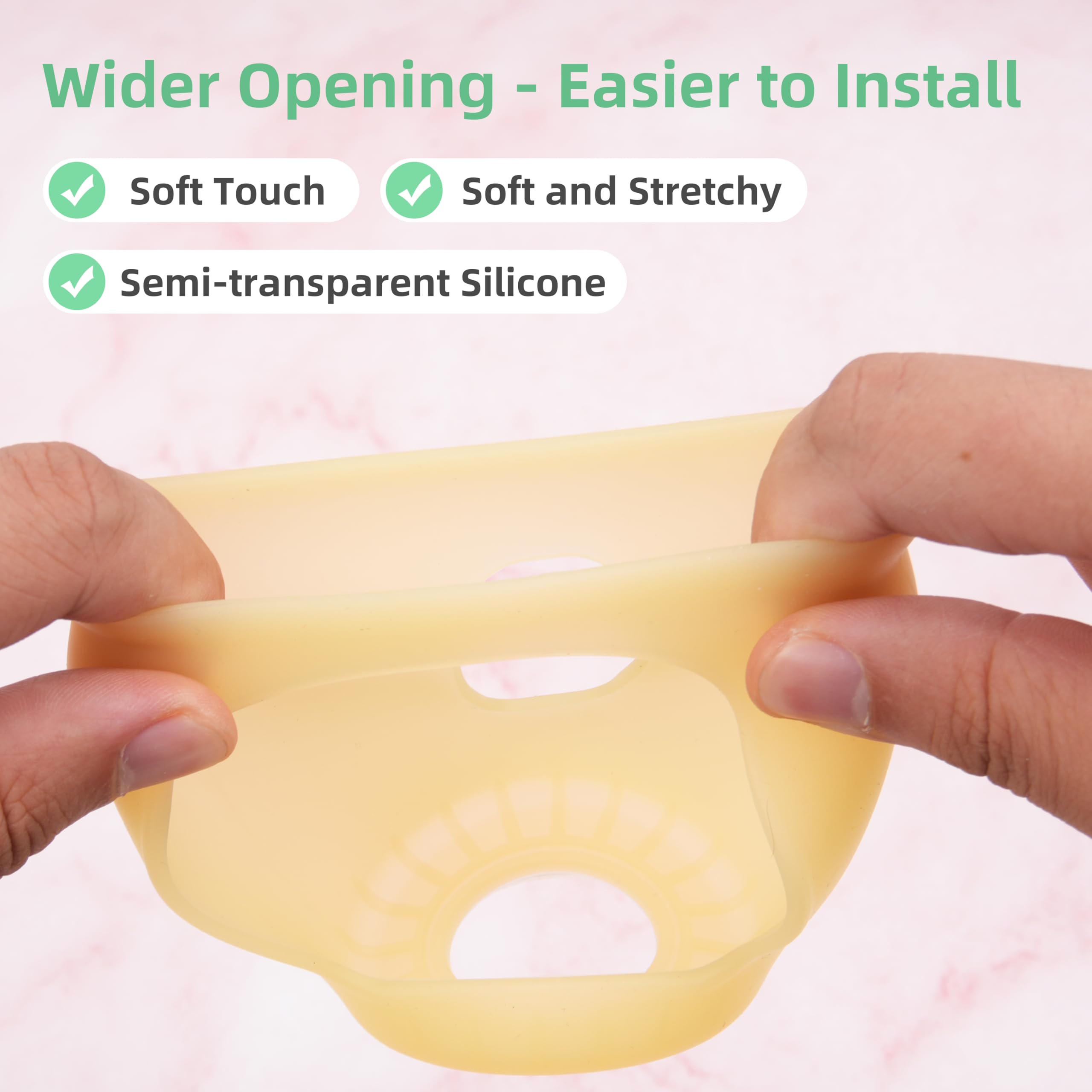 Purekra 4oz sleeve offers a non-slip grip for easier handling.