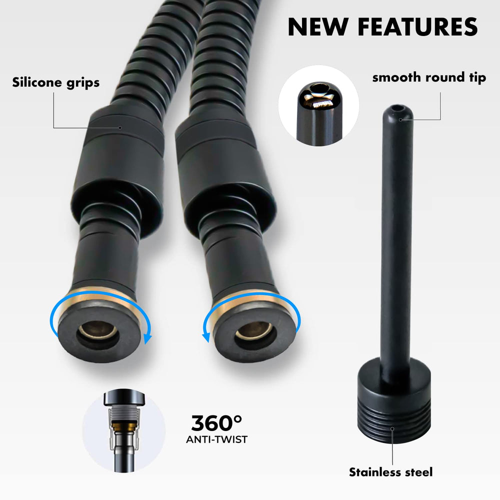 Purifvend enema kit narrow nozzle for targeted cleansing