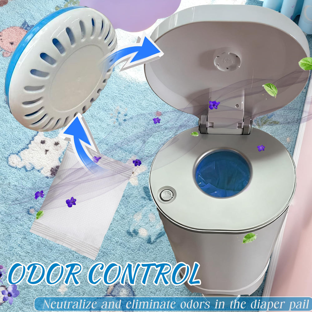 PurifyLogix lavender freshness helps keep nursery air feeling clean between changes.