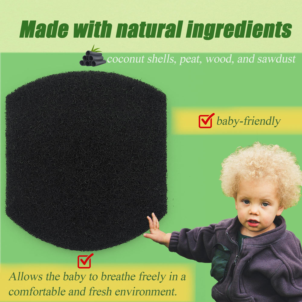 PurifyLogix filter inserted into Ubbi lid delivers seamless, maintenance-friendly odor management.